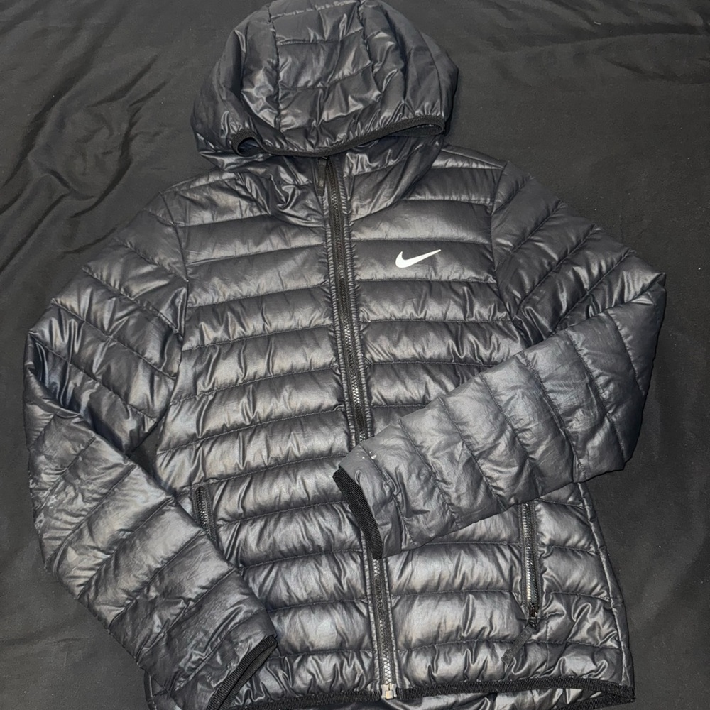 Women’s Nike Dark Gray Puffer Jacket Size Small